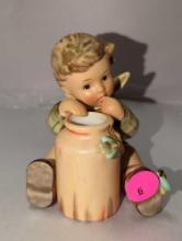 M.I. Hummel "Honey Lover" Goebel Hummel Figurine #312/I TMK7 Boy With Honey Pot Please Come Preview