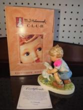 Hummel Figurine "Private Conversation" 615 Dtd. 1990 M I Hummel Club