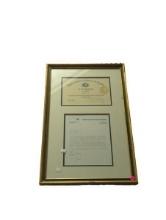 Virginia Congress of Parents and Teachers Life Membership Certificate - Recognition of Loyalty and