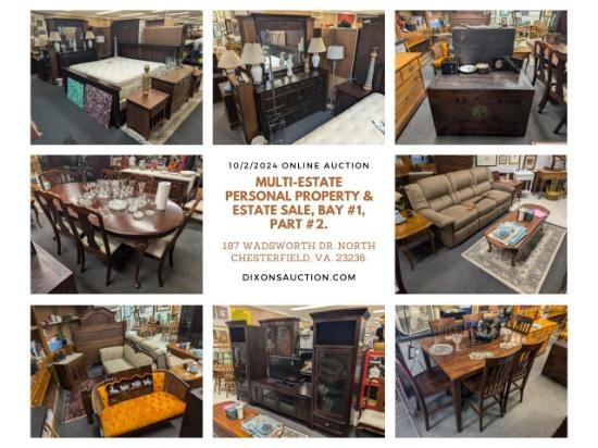 10/2/24 Personal Property & Estate Online Sale.