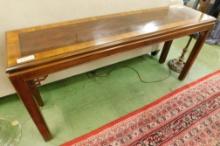 Asian Style Inlaid Sofa / Foyer Table