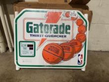 Gatorade Thirst Quencher NBA indoor basketball hoop shot game.