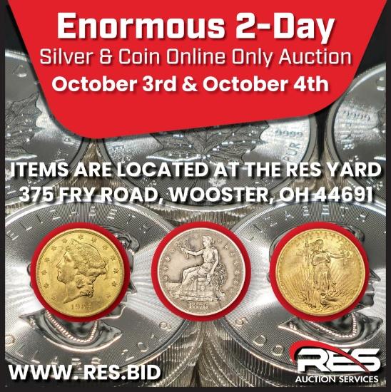 Enormous 2-Day Online Only Silver & Coin Auction-2