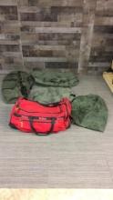 MARLBORO & MILITARY CANVAS DUFFLE BAGS