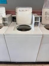 Speed-Queen Top-Load Commercial Washer, Model: SWNNC2SP115TW002, 1ph, 5 Years New, Coin-Box/Key