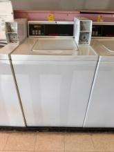 Speed-Queen Top-Load Commercial Washer, Model: SWNNC2SP115TW002, 1ph, 5 Years New, Coin-Box/Key