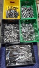 Massive Group of Silverware, Steak Knives, Butter Knives, Forks, Spoons, See Images