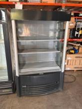 AHT AC-XL/UL Led Grab 'n Go / Open Air Cooler Refrigerated Merchandiser on Mobile Base