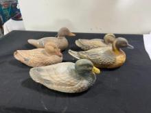 Group of Vintage Mallard Decoys