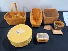 Group of Longaberger Baskets