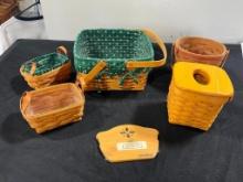 Group of Longaberger Baskets