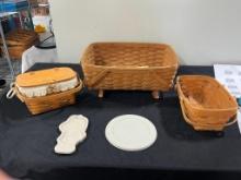 Group of Longaberger Baskets & More