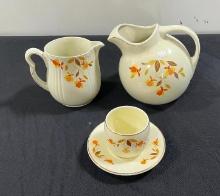 Vintage Hall's Kitchenware Tea Set