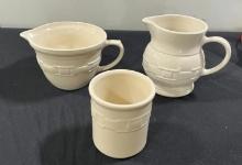 Vintage Longaberger Pottery Woven Traditions