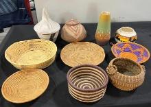 Vintage Baskets & Trays