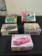 Lot of 5 Model Car Kits