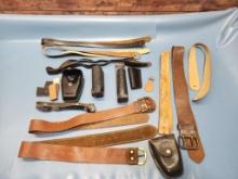 Group of Vintage Belts & Accessories