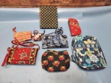 Group of Vera Bradley Purses & Pouches