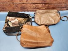 Lot of 3 Women's Purses