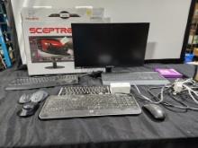 Sceptre 24 Edgeless Business Pro Flat Panel Monitor & Keyboards & Mice