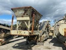 KOLBERG 52 PUGMILL & 300 CEMENT SILO PUGMILL pugmill mounted on single axle, Cement silo mounted on