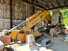 CAT 245 HYDRAULIC EXCAVATOR SN:8KJ00285 powered by Cat diesel engine, equipped with Cab, 36in. Pads.