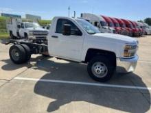 2019 CHEVY 3500 CAB & CHASSIS VN:1GB3CVCG5KF199691 powered by gas engine, equipped with automatic