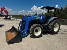 2020 NEW HOLLAND WORKMASTER 95 AGRICULTURAL TRACTOR SN:NH1491473 4x4, powered by diesel engine,