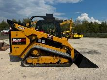 2020 CAT 299D3XE RUBBER TRACKED SKID STEER powered by Cat diesel engine, equipped with EROPS, air,