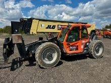 2019 JLG 1255 TELESCOPIC FORKLIFT SN:160097558 4x4, powered by diesel engine, equipped with EROPS,