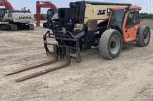 2019 JLG 1255 TELESCOPIC FORKLIFT SN:160099003 4x4, powered by diesel engine, equipped with EROPS,