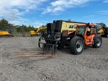 2019 JLG 1255 TELESCOPIC FORKLIFT SN:160099174 4x4, powered by diesel engine, equipped with EROPS,