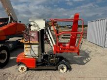 2014 SNORKEL MB20J ELECTRIC BOOM LIFT SN:MB20J-01-001293 electric powered, equipped 20ft. Platform