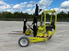 2020 DONKEY D12-3K PIGGY BACK FORKLIFT VN:4AASAFAEAAOAWAAXA powered by diesel engine, equipped with