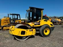 2019 BOMAG BW177DH-5 VIBRATORY ROLLER powered by diesel engine, equipped with EROPS, air, heat,