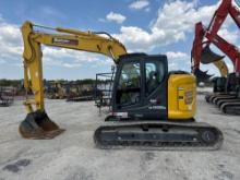 2023 KOBELCO SK140SRLC-7 HYDRAULIC EXCAVATOR SN:YY09050290 powered by diesel engine, equipped with