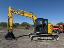 2023 KOBELCO SK140SRLC-7 HYDRAULIC EXCAVATOR powered by diesel engine, equipped with Cab, air, heat,