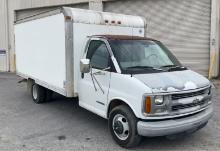 2000 Chevrolet Express G3500 14’ Box Truck 4X2