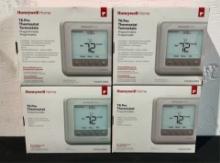 (4) Honeywell Thermostats T6 Pro