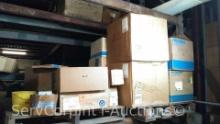 Lot on 2 Pallets of Various Therma-Guards, Light Fixture Globes, Recessed Lighting Boxes