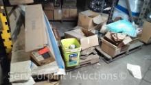 Lot on 2 Pallets of Various Electrical Covers, Inline Extension Cord Junction Boxes, Globe Wire