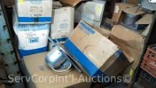 Lot on 2 Pallets of Various Cam Lights, Recessed Light Fixtures