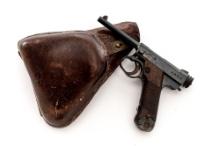 Japanese Type 14 Nambu Semi-Automatic Pistol, with Holster