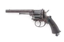 Antique Belgian Double Action Revolver, in the Lefaucheux Style