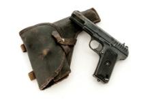 Soviet TT-33 Tokarev Semi-Automatic Pistol, with Holster