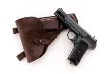 Modified Soviet TT-33 Tokarev Semi-Automatic Pistol, with Two Magazines and Holster