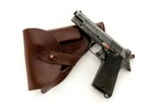 WWII German Waffen Proofed French S.A.C.M. Model 1935A Semi-Automatic Pistol