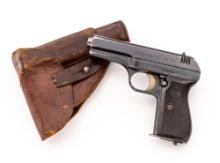 WWII German Waffen Marked CZ Model 27 Semi-Automatic Pistol