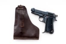 Late WWII Beretta Model 1934 Semi-Automatic Pistol, with Holster