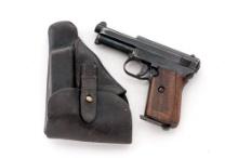 Mauser Model 1934 Pocket Semi-Automatic Pistol